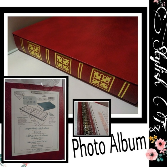 NEW Photo Album Red